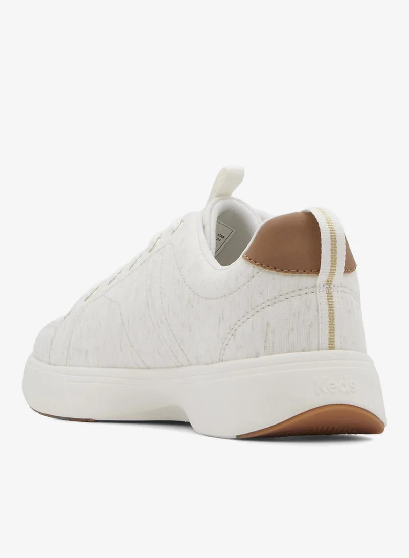 Keds Oatmeal/Cognac Keds Women's BlissWalk Lace Up Casual Sneaker Cream for Women | Best Price UAE